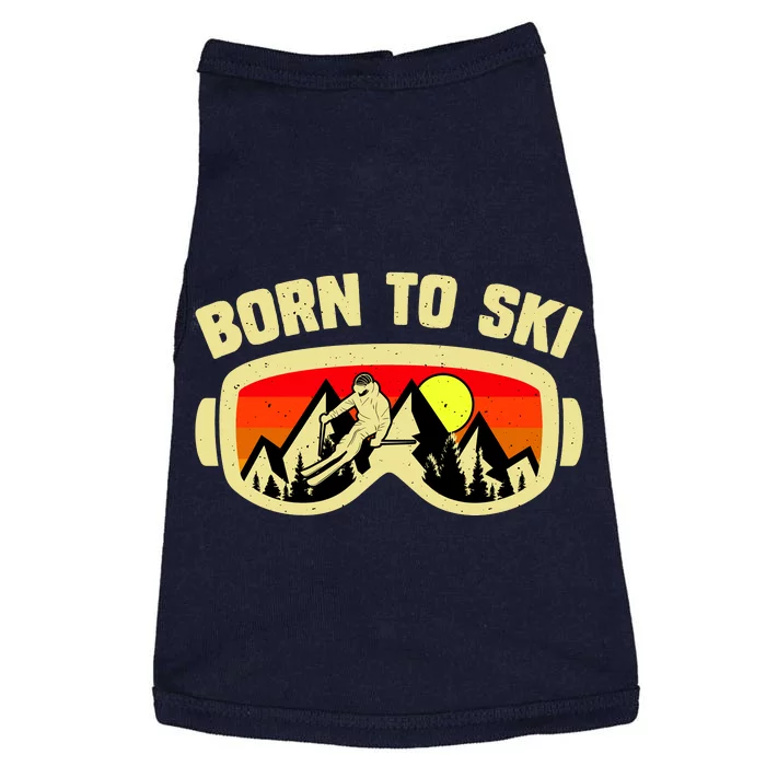 Born To Ski Doggie Tank