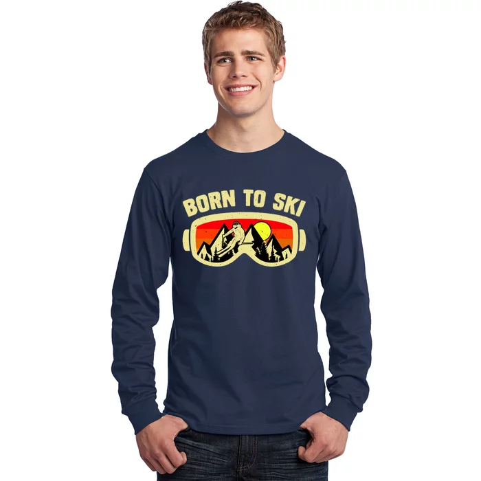 Born To Ski Long Sleeve Shirt