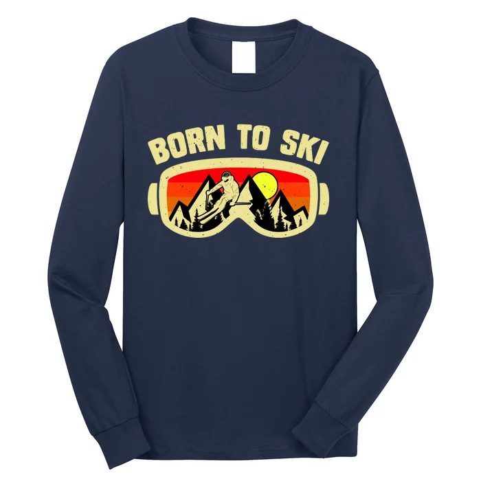 Born To Ski Long Sleeve Shirt