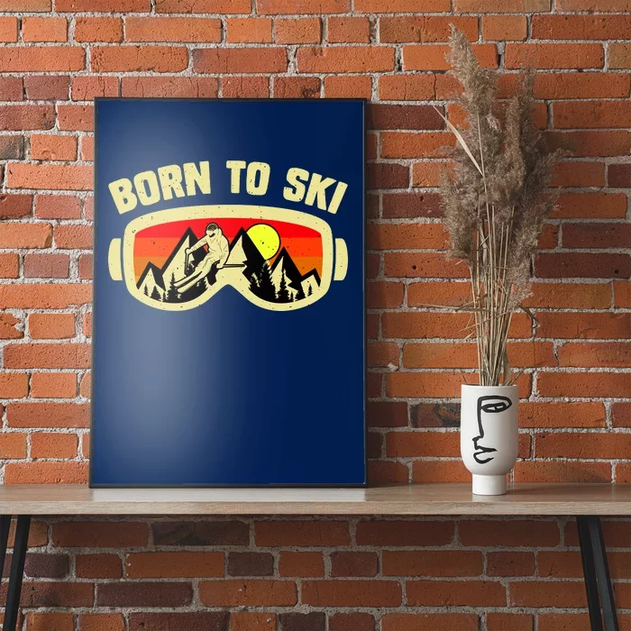 Born To Ski Poster