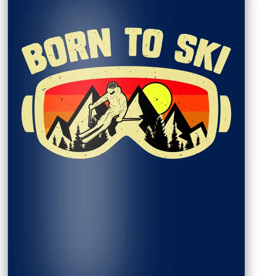 Born To Ski Poster