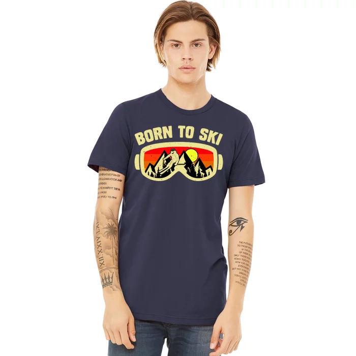 Born To Ski Premium T-Shirt