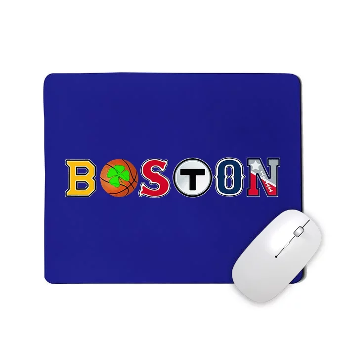 Bawston Townie Sports Fan Boston Mass New England Proud Mousepad