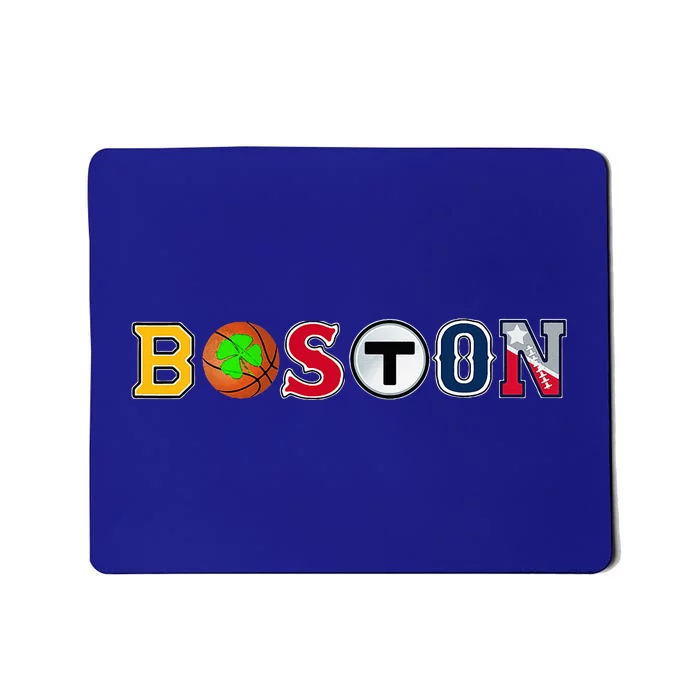 Bawston Townie Sports Fan Boston Mass New England Proud Mousepad