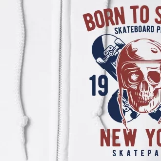 Born To Skate New York Full Zip Hoodie