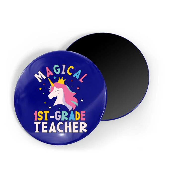 Back To School First 1St Grade Teacher Magical Unicorn Gift Magnet