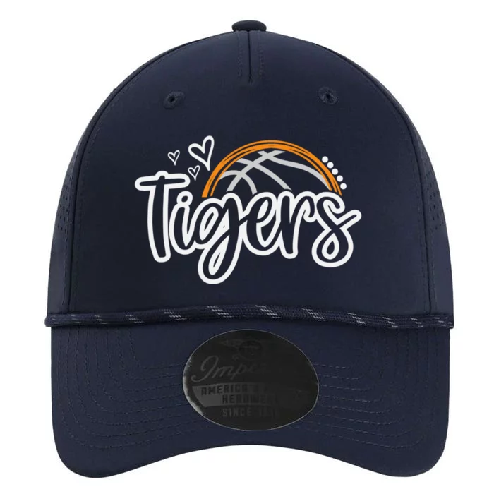 Basketball Tigers School Sports Fan Team Spirit Performance The Dyno Cap