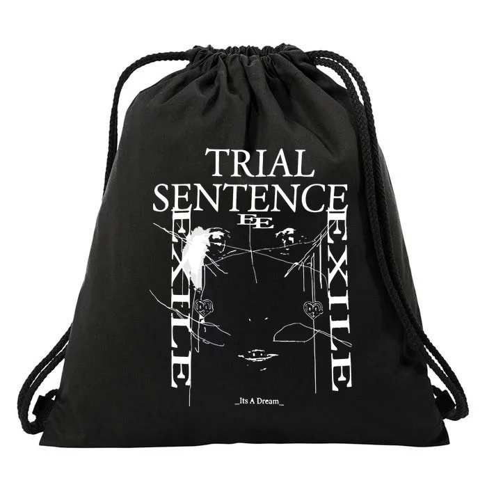 Bladee Trial Sentence Drawstring Bag