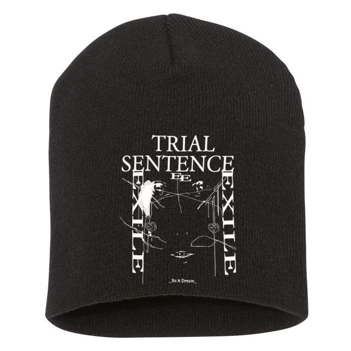 Bladee Trial Sentence Short Acrylic Beanie