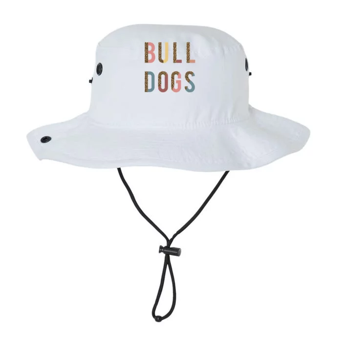 Bulldogs Team Spirit School Sports Fan Mascot Teacher Mom Gift Legacy Cool Fit Booney Bucket Hat