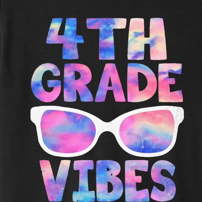 Back To School 4th Grade Vibes First Day Teacher ChromaSoft Performance T-Shirt