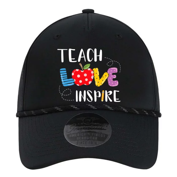 Back To School Teach Love Inspire Teaching Kindness Teacher Performance The Dyno Cap