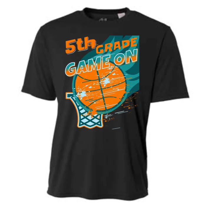 Back To School Game On 5Th Grade Student Basketball Lover Cute Gift Cooling Performance Crew T-Shirt