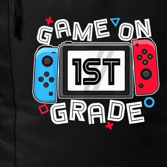 Back To School Game On 1st Grade Funny Gamer Daily Commute Backpack