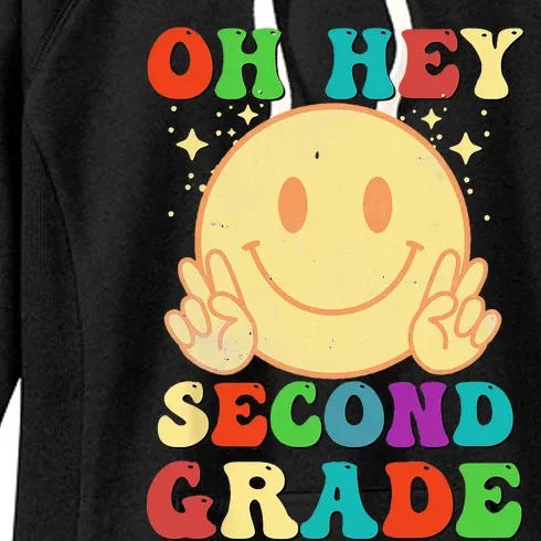 Back To School Students Teacher Oh Hey 2nd Second Grade Women's Fleece Hoodie