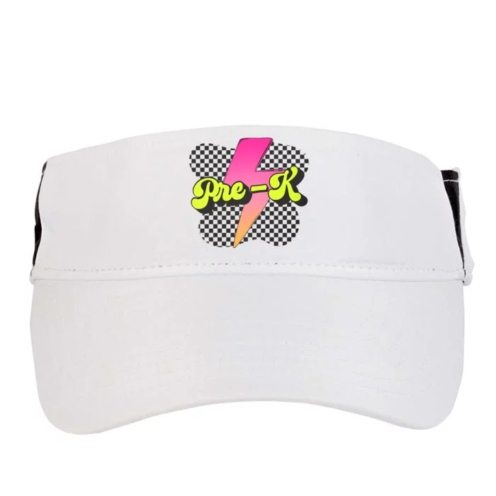 Back To School Retro Prek Teaching Team Appreciation Adult Drive Performance Visor