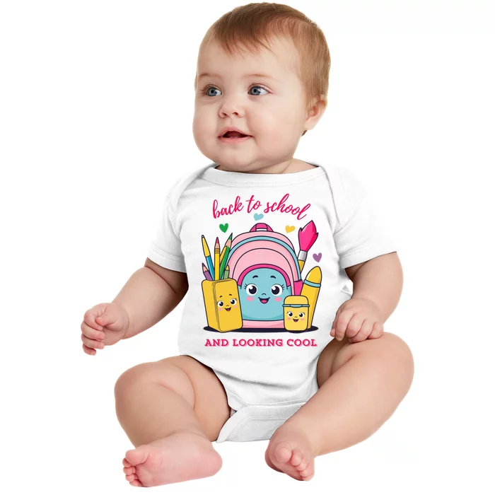 Back To School And Looking Cool Gift Baby Bodysuit