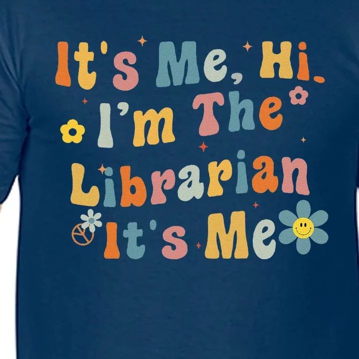 Back To School ItS Me Hi IM The Librarian Summer Reading Comfort Colors T-Shirt