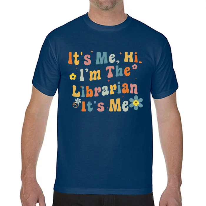 Back To School ItS Me Hi IM The Librarian Summer Reading Comfort Colors T-Shirt