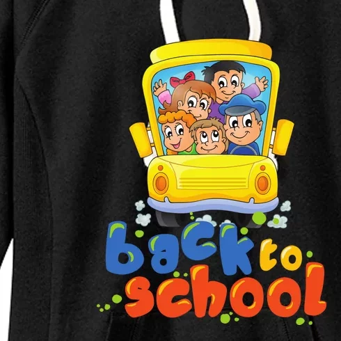 Black To School Funny College Teacher Fun Women's Fleece Hoodie