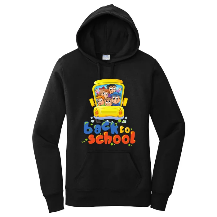 Black To School Funny College Teacher Fun Women's Pullover Hoodie