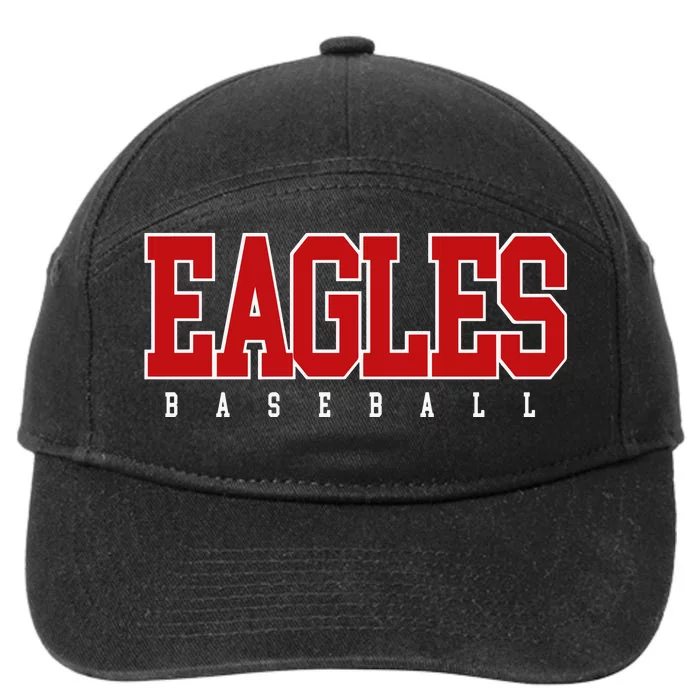 Baseball Team Sports Team 7-Panel Snapback Hat