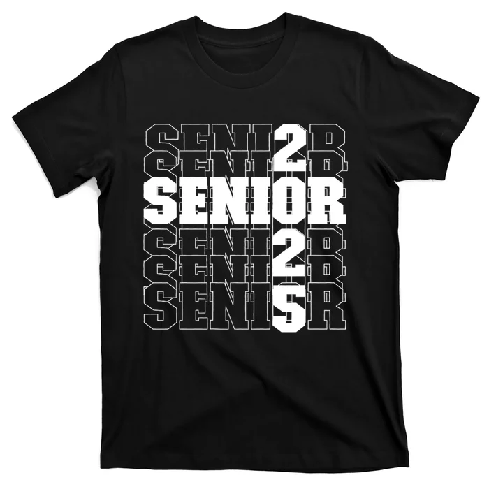 Back To School Officially A Senior Senior Class Of 2025 T-Shirt