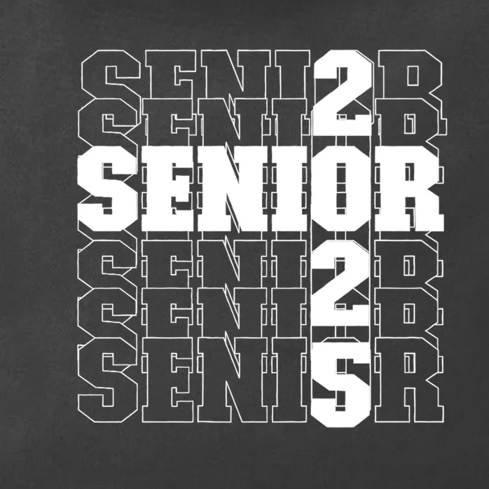 Back To School Officially A Senior Senior Class Of 2025 Zip Tote Bag