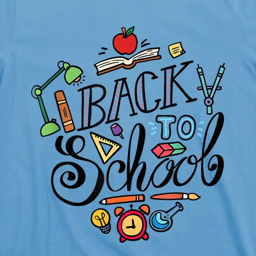 Back To School Teachers Happy First Day Of School Gift T-Shirt