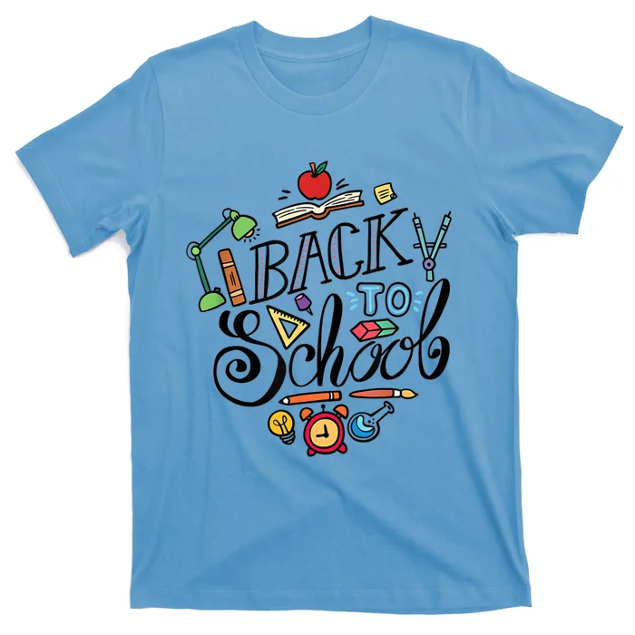 Back To School Teachers Happy First Day Of School Gift T-Shirt