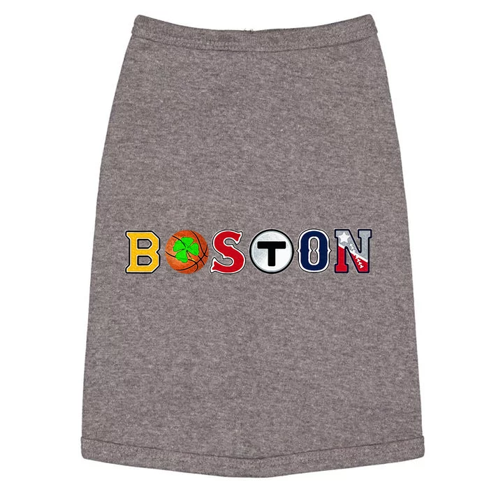 Bawston Townie Sports Doggie Tank