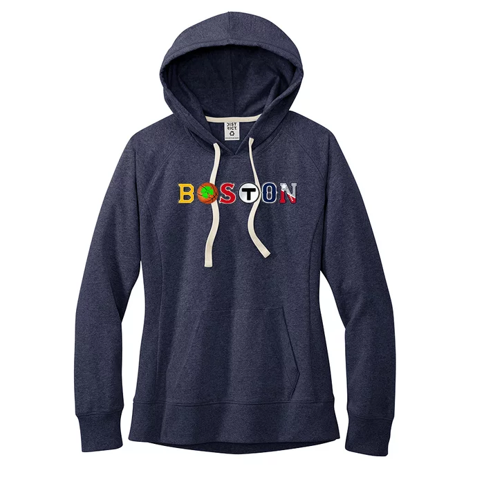 Bawston Townie Sports Women's Fleece Hoodie