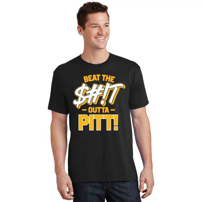 Beat The Shit Outta Pitt West Virginia T-Shirt