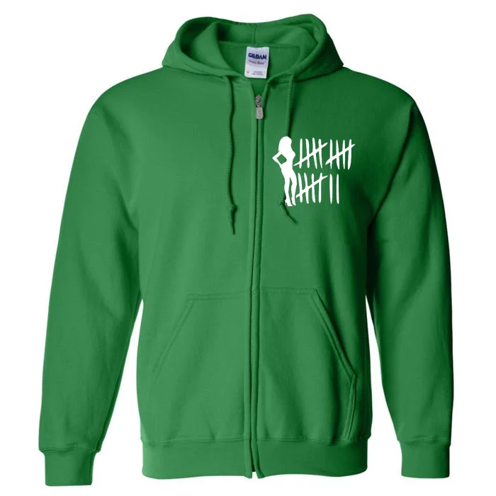 Bitch Tally Sheet Bitch Full Zip Hoodie