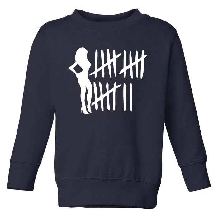 Bitch Tally Sheet Bitch Toddler Sweatshirt