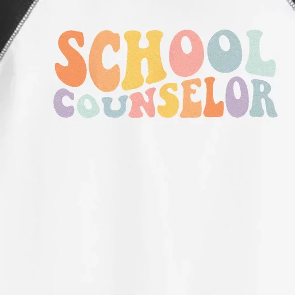 Back To School School Guidance Counselor Teacher Student Toddler Fine Jersey T-Shirt