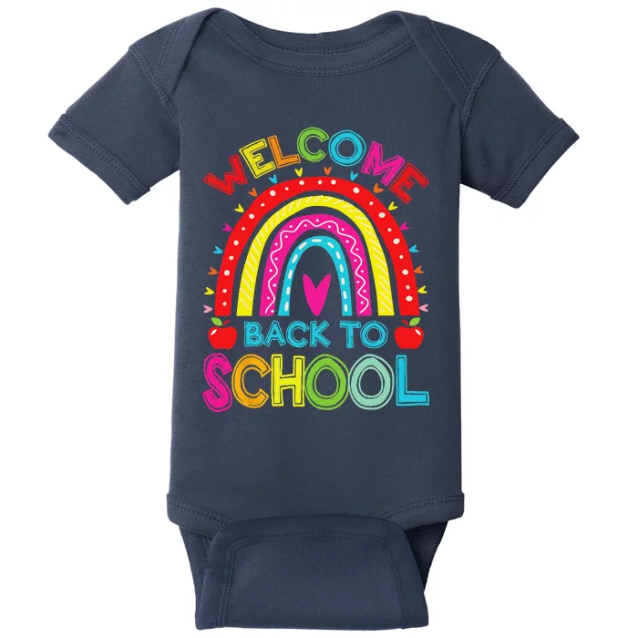 Back To School Teacher Students First Day Of School Baby Bodysuit