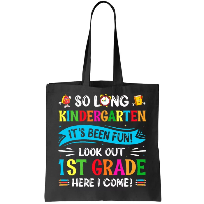 Back to School Boy First Day ofKindergarten 1st Grade Come Tote Bag