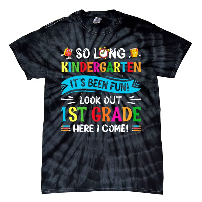 Back to School Boy First Day ofKindergarten 1st Grade Come Tie-Dye T-Shirt