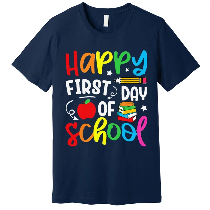 Back To School Teacher First Day Of School Premium T-Shirt