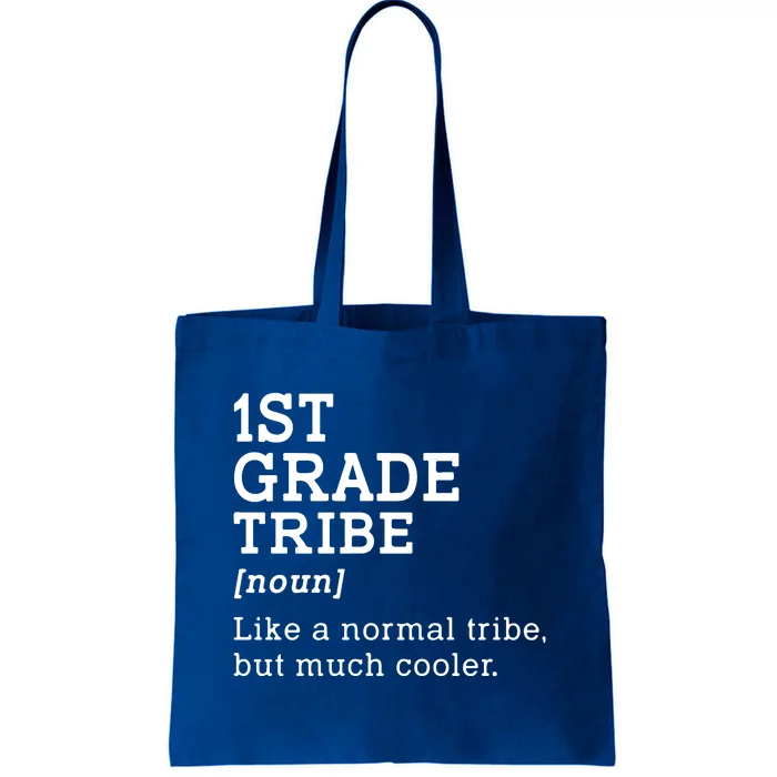 Back To School 1st Grade Tribe Teacher First Grade Team Gift Tote Bag