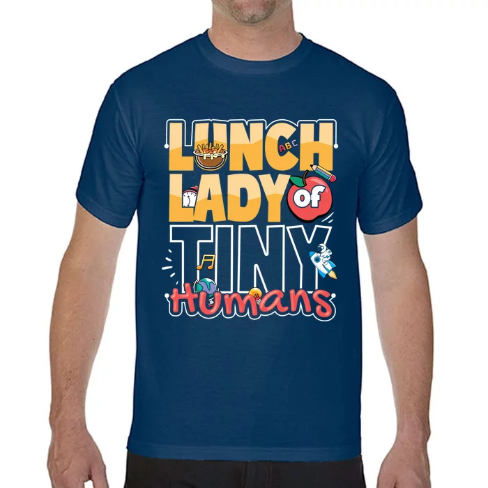 Back To School Lunch Lady Appreciation Gifts Comfort Colors T-Shirt