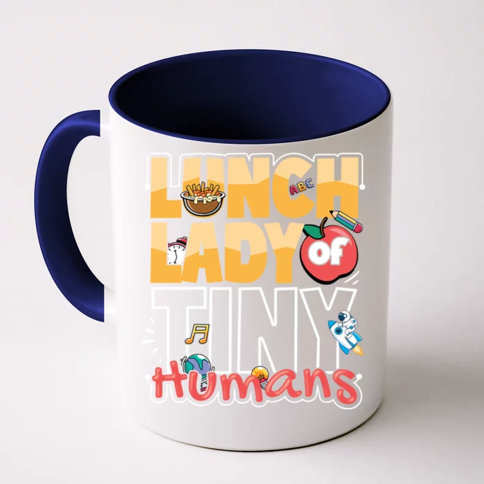 Back To School Lunch Lady Appreciation Gifts Front & Back Coffee Mug