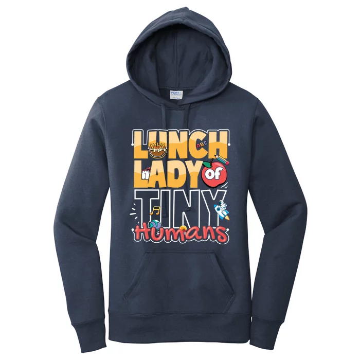 Back To School Lunch Lady Appreciation Gifts Women's Pullover Hoodie