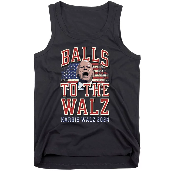 Balls To The Walz Harris Walz 2024 Tank Top