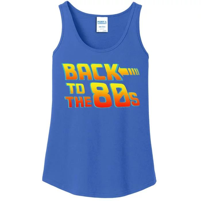 Back To The 80s Costume Fancy Dress Party Idea Halloween Ladies Essential Tank