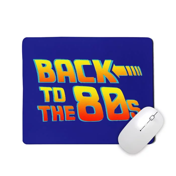 Back To The 80s Costume Fancy Dress Party Idea Halloween Mousepad