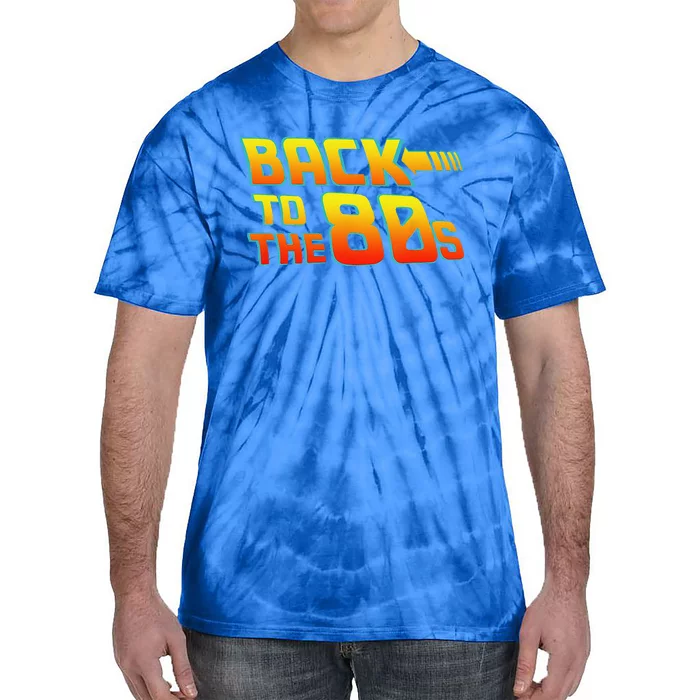 Back To The 80s Costume Fancy Dress Party Idea Halloween Tie-Dye T-Shirt