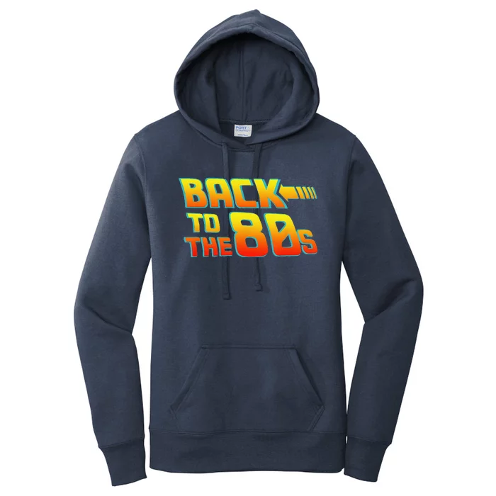 Back To The 80s Costume Fancy Dress Party Idea Halloween Women's Pullover Hoodie