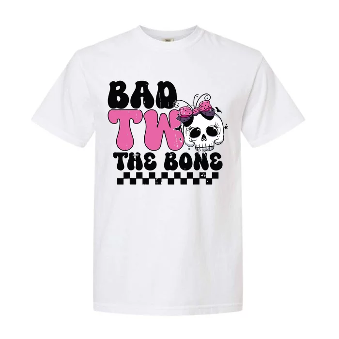 Bad Two The Bone Birthday 2nd Halloween Birthday Garment-Dyed Heavyweight T-Shirt